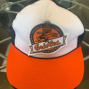 Vintage Baltimore Orioles 30th year anniversary SnapBack Baseball Hat .